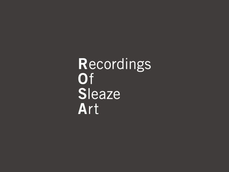 Recordings of Sleaze Art : une identité graphique qui traverse le temps